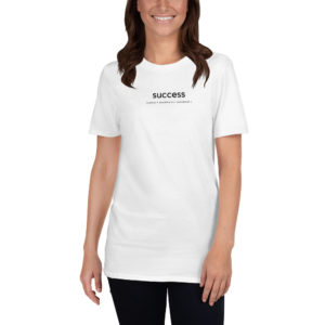 Success - Short-Sleeve White T-Shirt