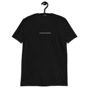 #imasmartwoman Short-Sleeve Black T-Shirt